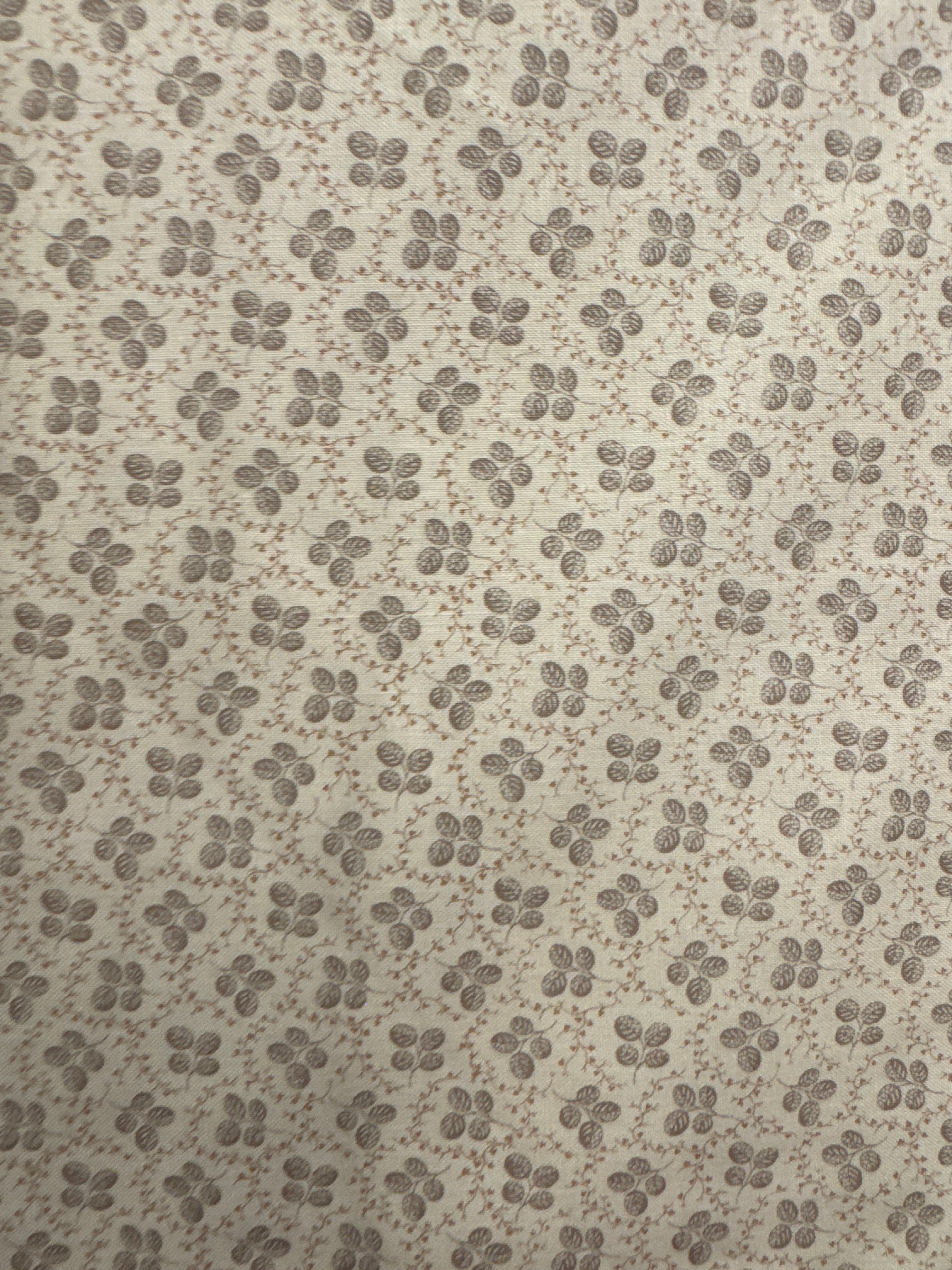 French General Chateau De Chantilly Taupe and Cream blender quilting fabric by Moda