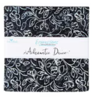 Riley Blake Batiks Achromatic Dance 10 inch squares, 42 pieces