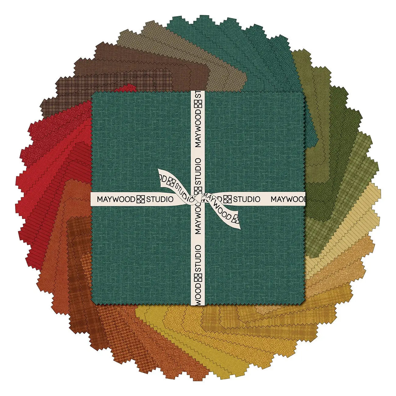 10in Squares Woolies Flannel Desert Sunset, 42pcs/bundle - Linda's Electric Quilters