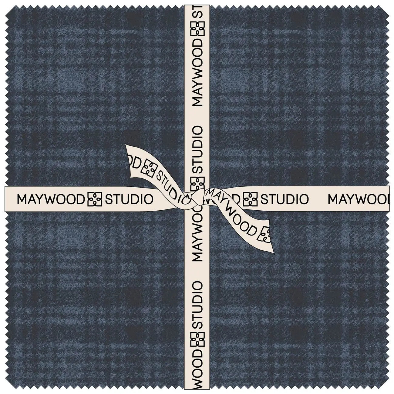 10in Squares Woolies Flannel Stormy Seas, 42pcs/bundle - Linda's Electric Quilters