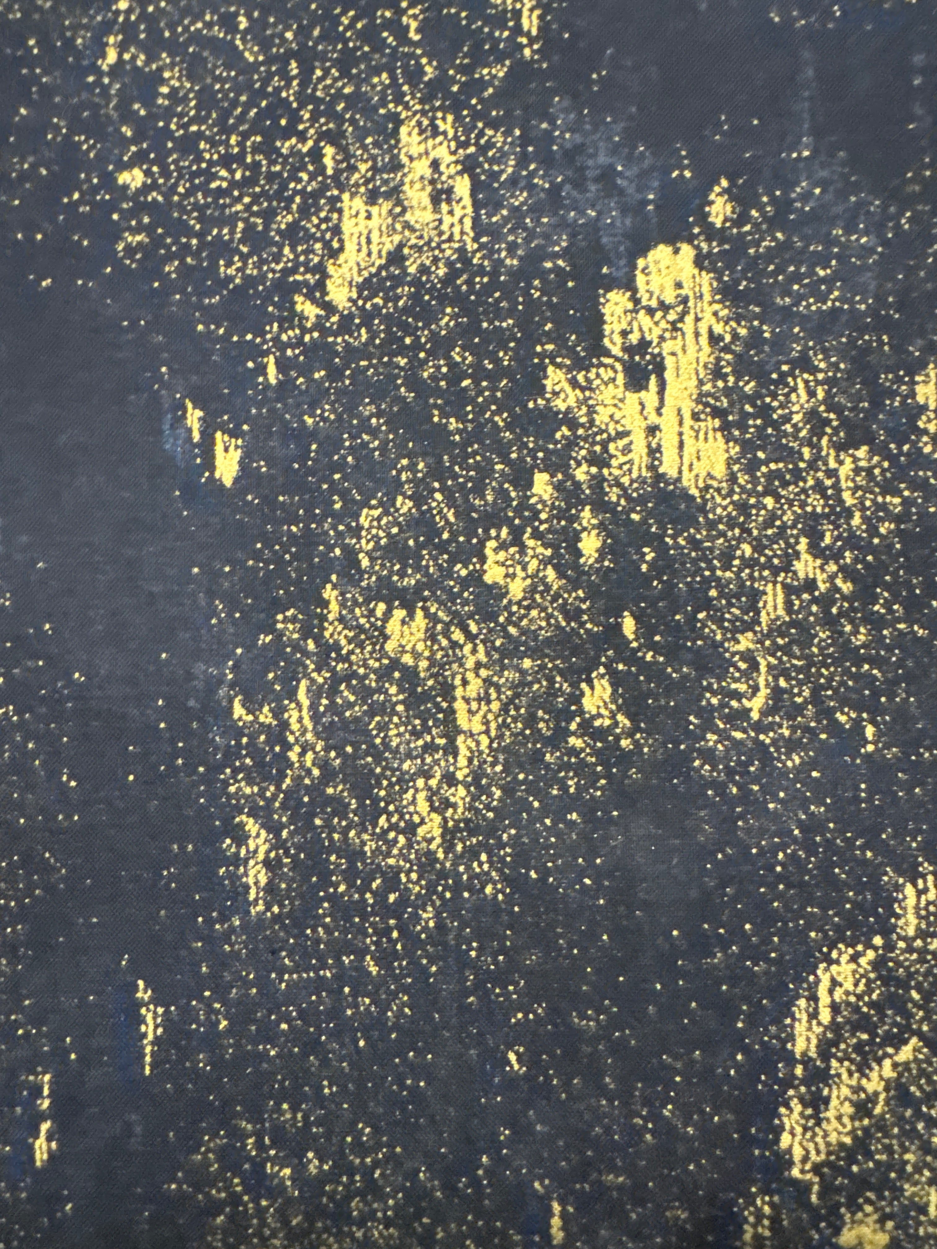 Black Gold Brushstroke blender quilting fabric by Hoffman