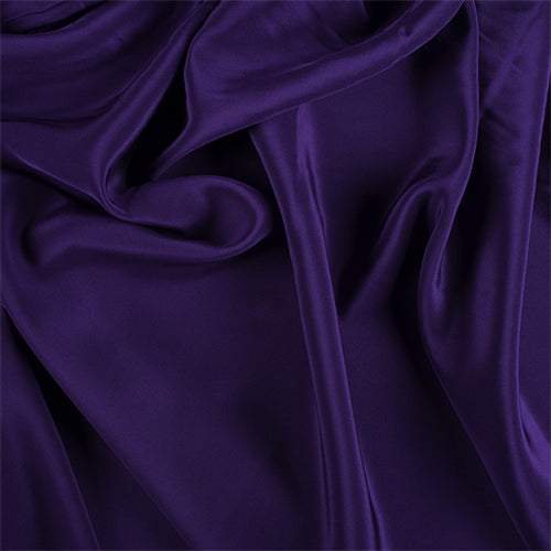 Runway Silks Purple Silk Crepe de Chine Fabric - Reorderable