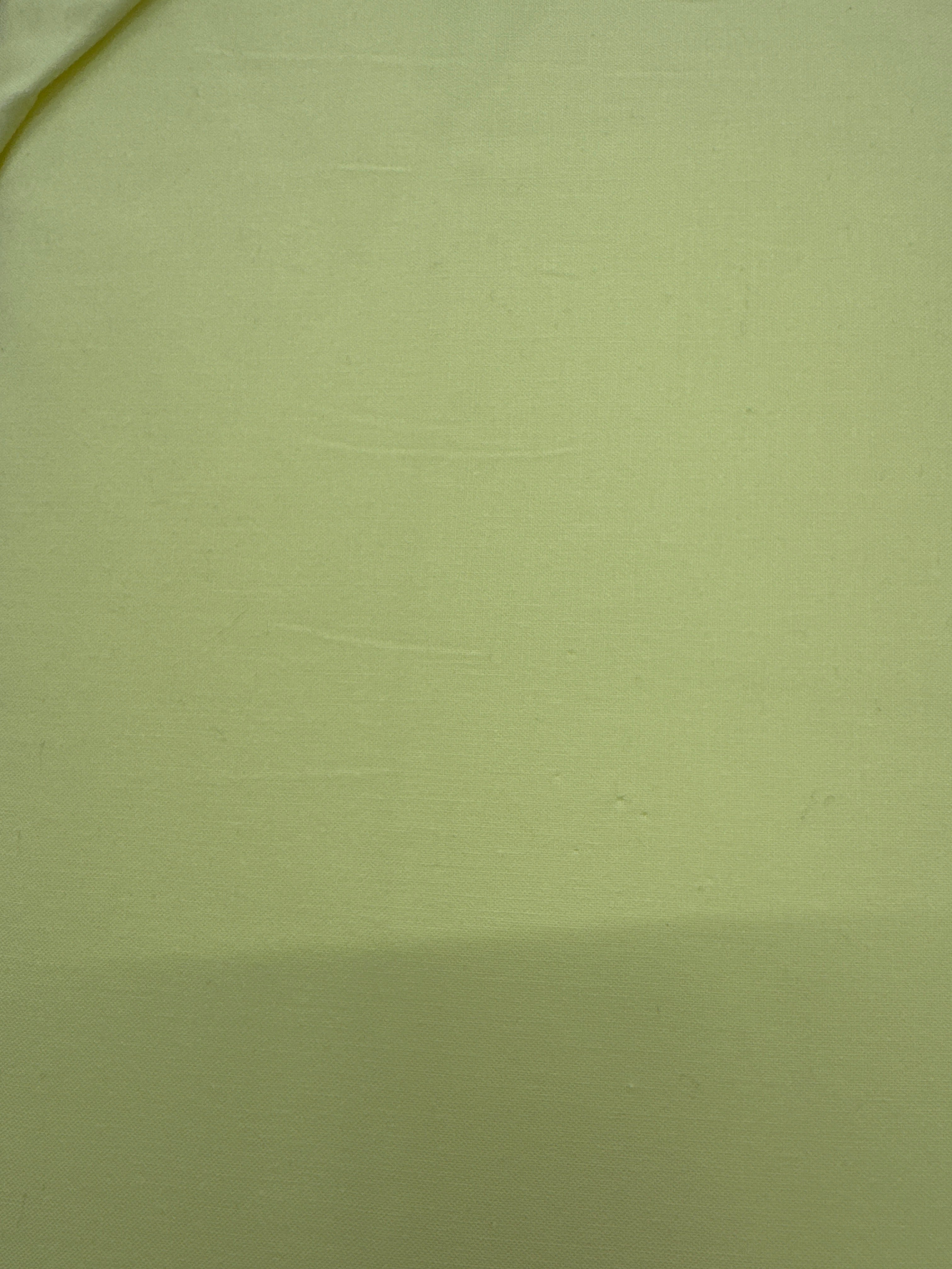 Solids Lemon Ice yellow quilting fabric
