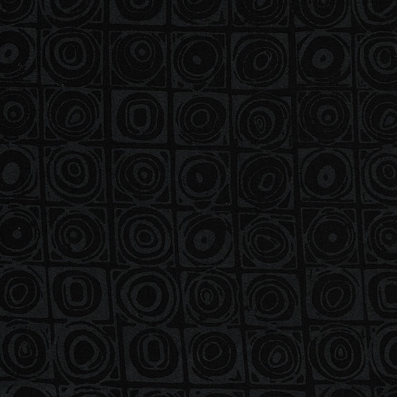 Island 122152792 / Squares -Ink 45" Fabric Per Yard