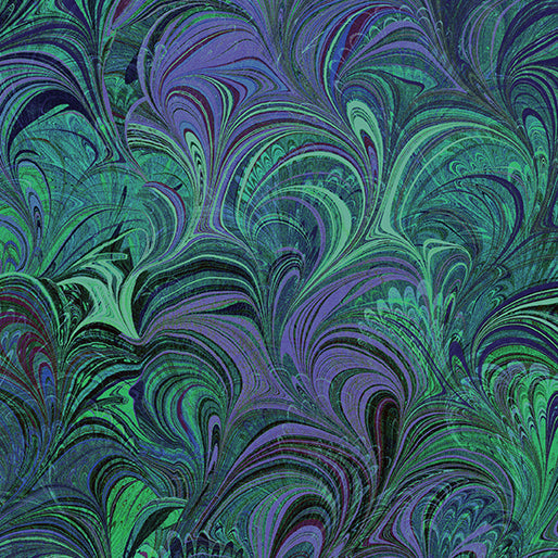 Benartex Cosette dark teal 108 inch wide quilt backing