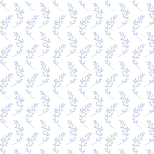 Sweet Dreams Flannel - Dreamy Leaf - White 44"/45" Cotton Flannel Fabric per yard