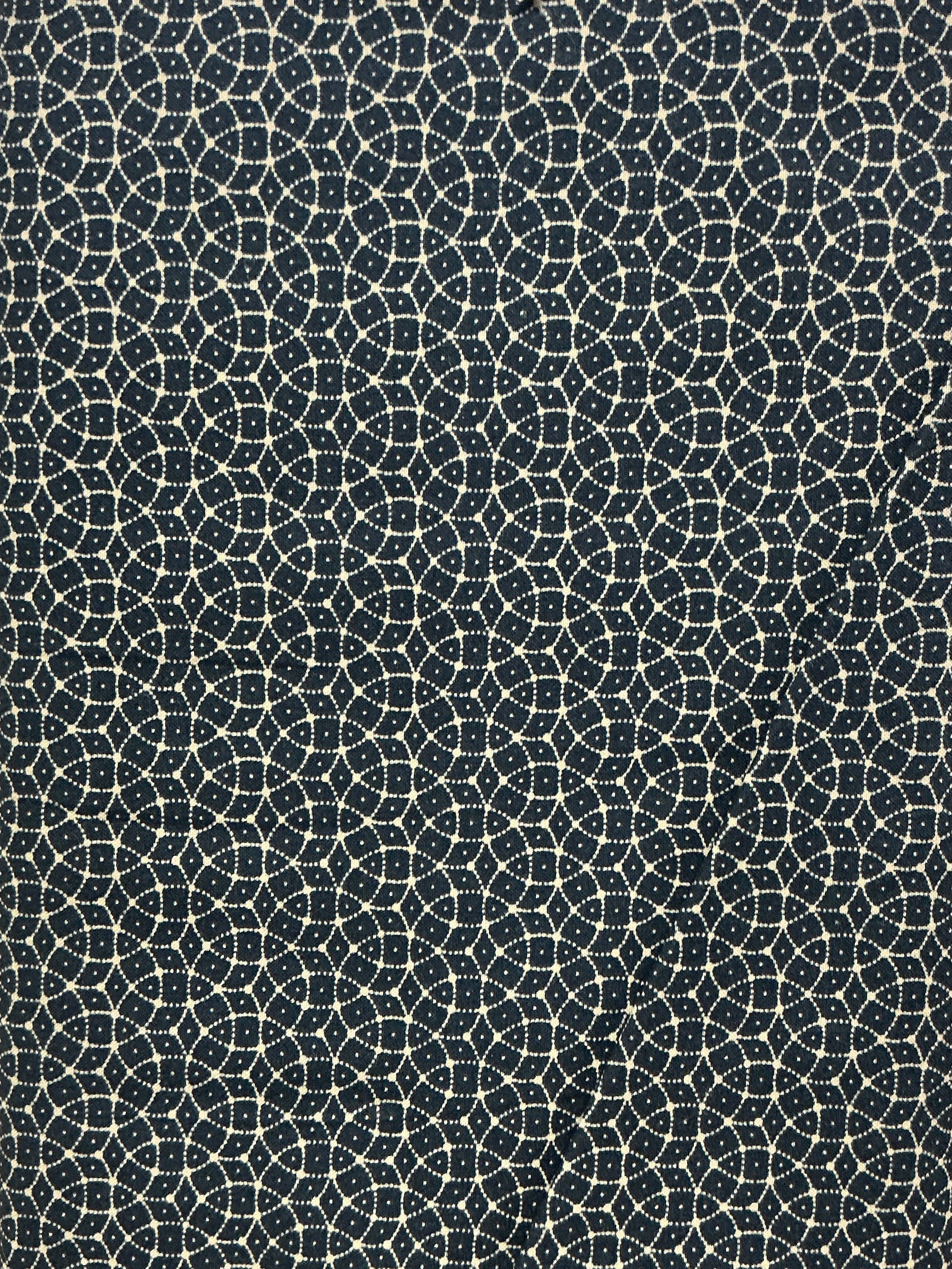 Moda Kansas Troubles Back to Basics Mosaics Geometrics Blueberry quilting fabric