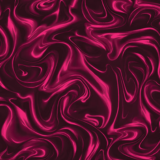 Benartex Marbleized pearlized quilting cotton blender fabric in Ruby