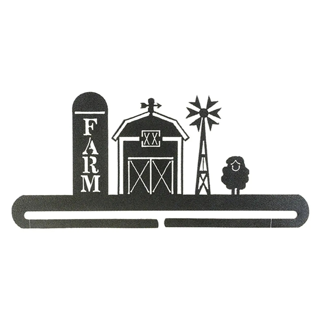 12in Barn and Silo Split Bottom - Linda's Electric Quilters