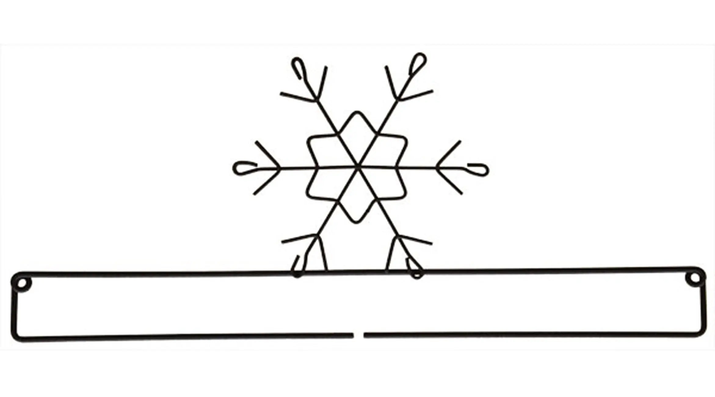 12in Snowflake Screw Split Bottom Gray - Linda's Electric Quilters