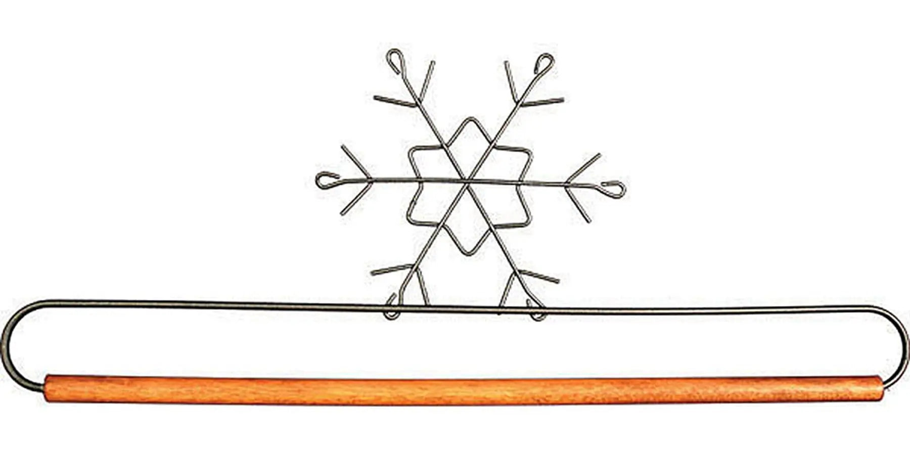 12in Snowflake With Dowel - Linda's Electric Quilters