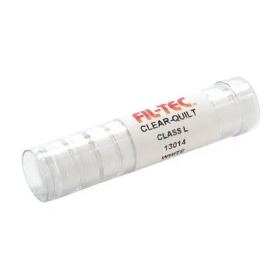 13014 Cream Prewound Clear-Quilt Style L Bobbin Tube Fil-Tec