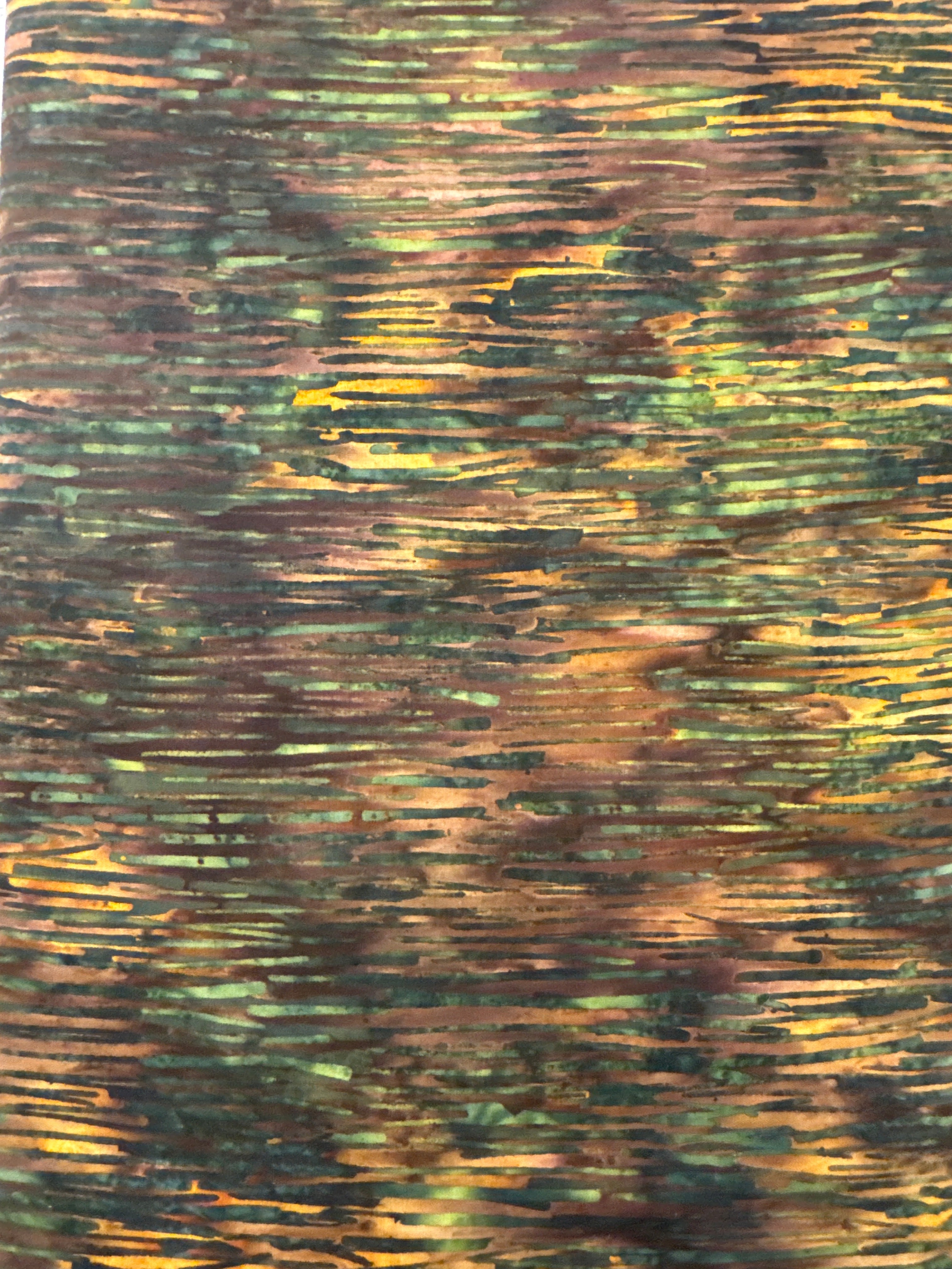 Hoffman Horizontal Lines Spruce quilting fabric