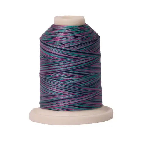 153 Garden Signature Cotton Variegated Thread Mini Spool - 40WT American & Efird Signature