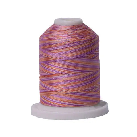 154 Cotton Candy Signature Cotton Variegated Thread Mini Spool - 40WT American & Efird Signature