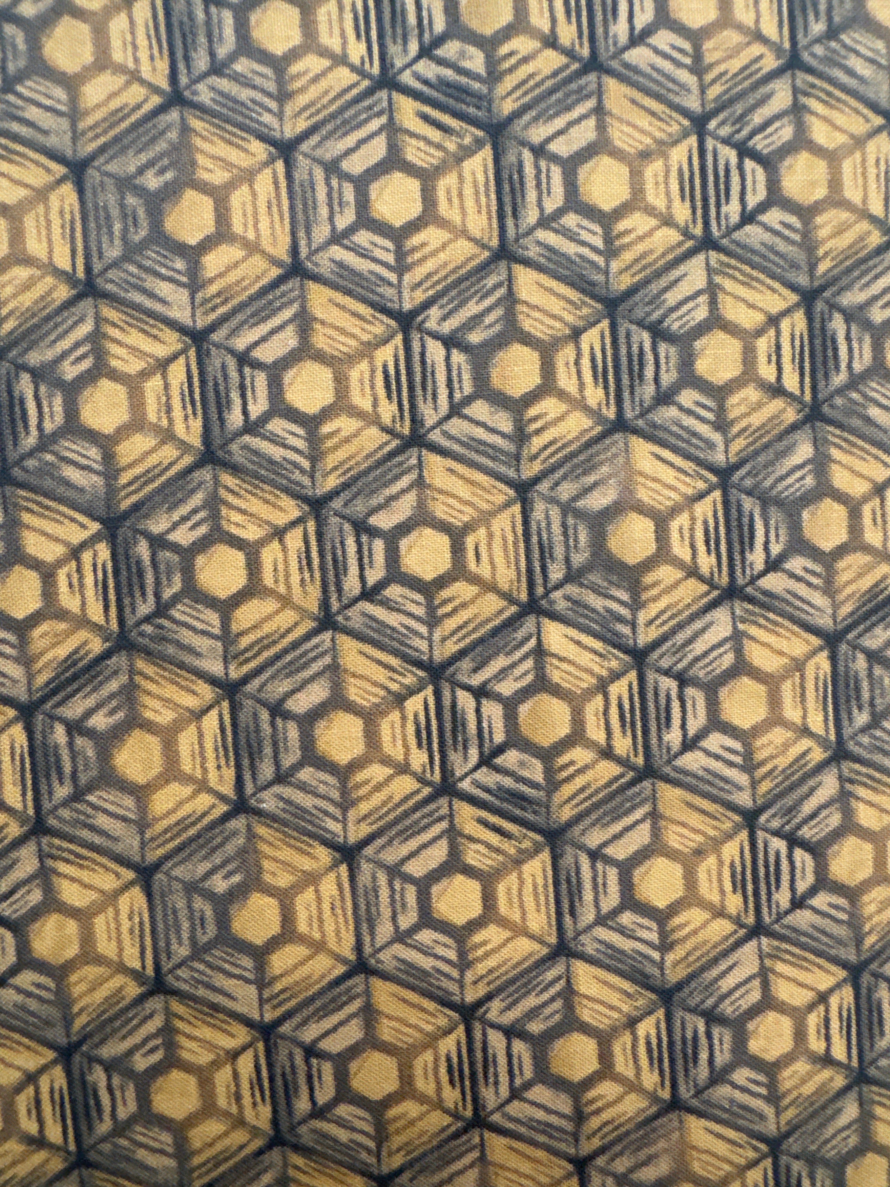 River Romp Brown nature novelty quilting fabric by Henry Glass