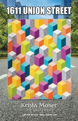 Figo 1611 Union Street quilt kit — 56 x 69 inch