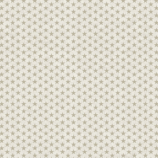 American Valor Textured Stars Natural patriotic quilting fabric by Benartex
