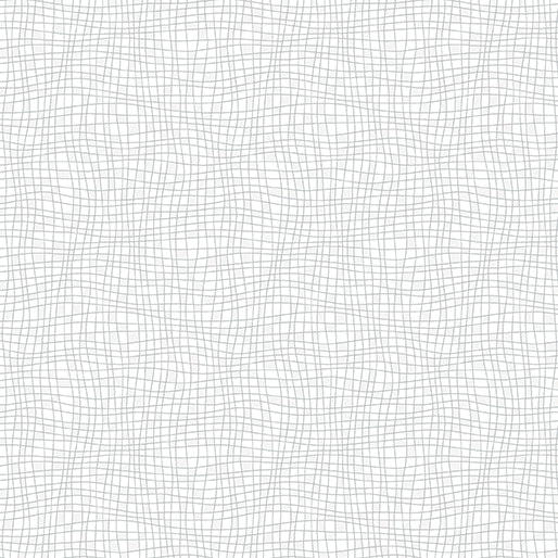 Teensy Checks Gray Cheeto's World Cotton 44"/45" Fabric Per Yard