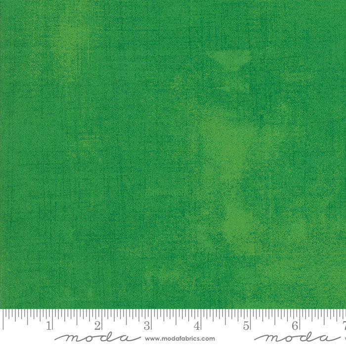 Moda Grunge Basics quilting cotton blender fabric in Fern green