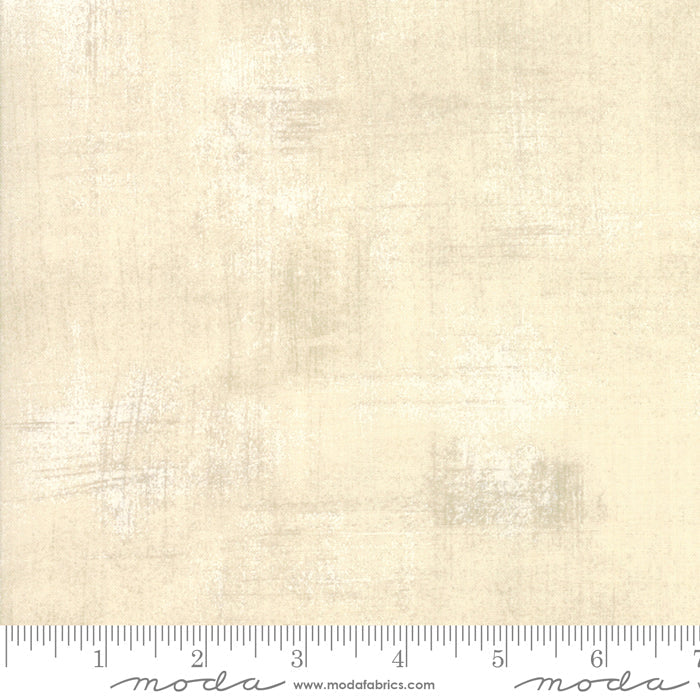Moda Grunge Basics quilting cotton blender fabric in Natural cream