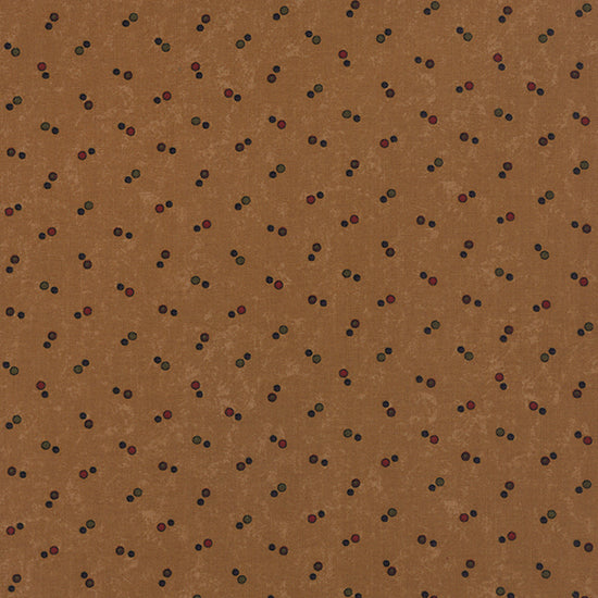 Moda Holly Wishes gold Christmas cotton by Kansas Troubles