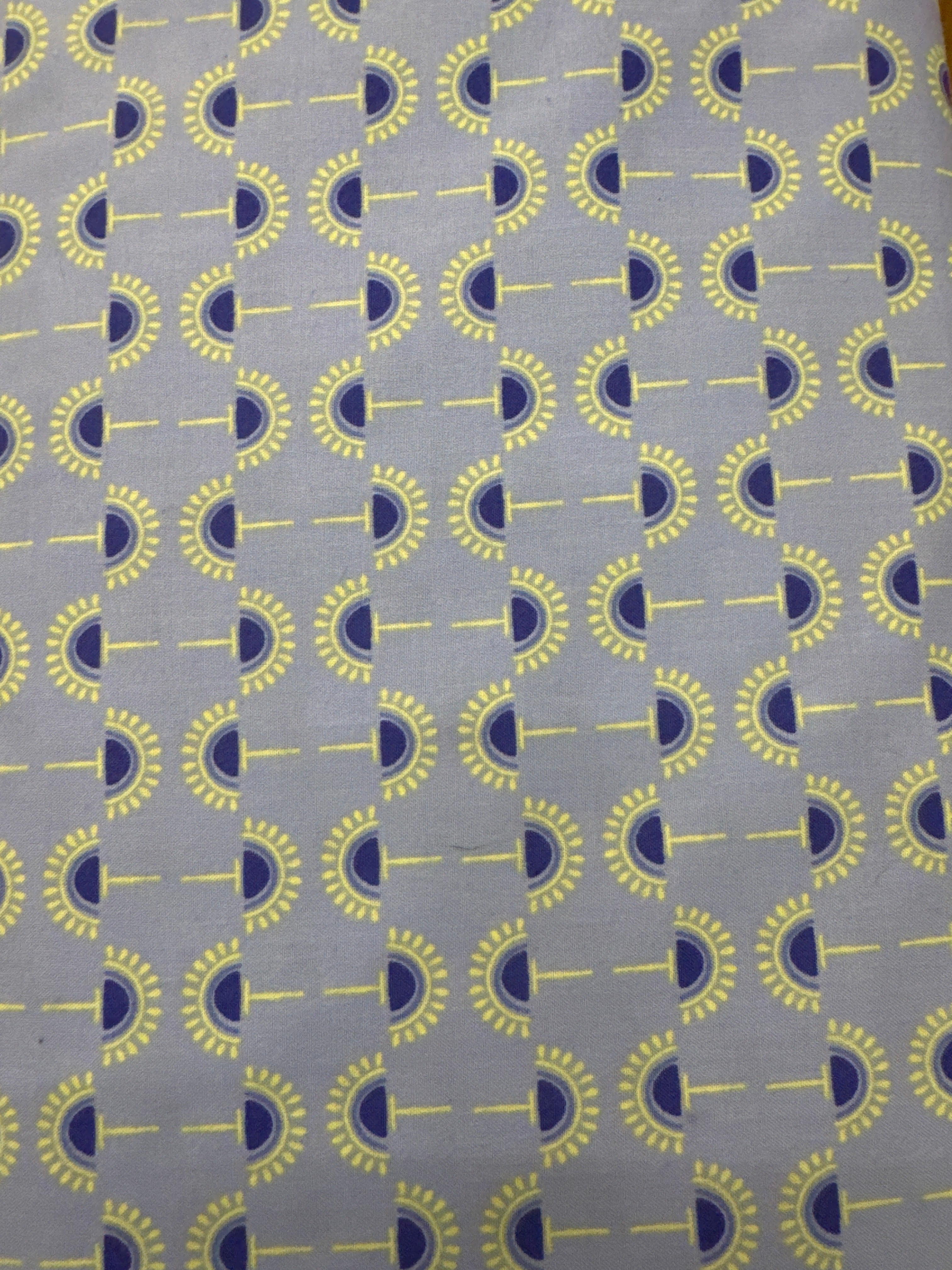 Offset Modern Light Blue geometric quilting fabric by Windham Fabrics