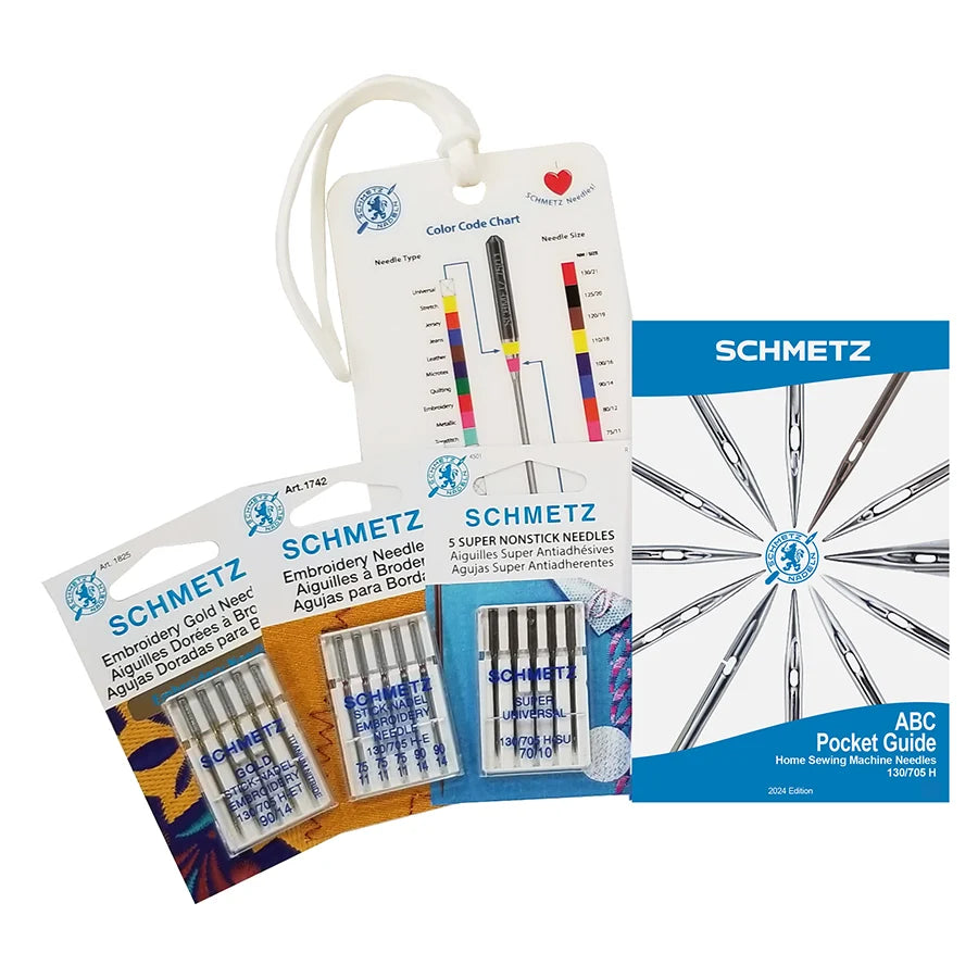 Machine Embroidery Needles - SCHMETZ Needle Bundle