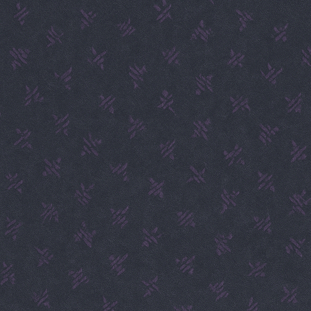 Henry Glass Buggy Barn yarn dyes charcoal with purple stars cotton 3 yard pack