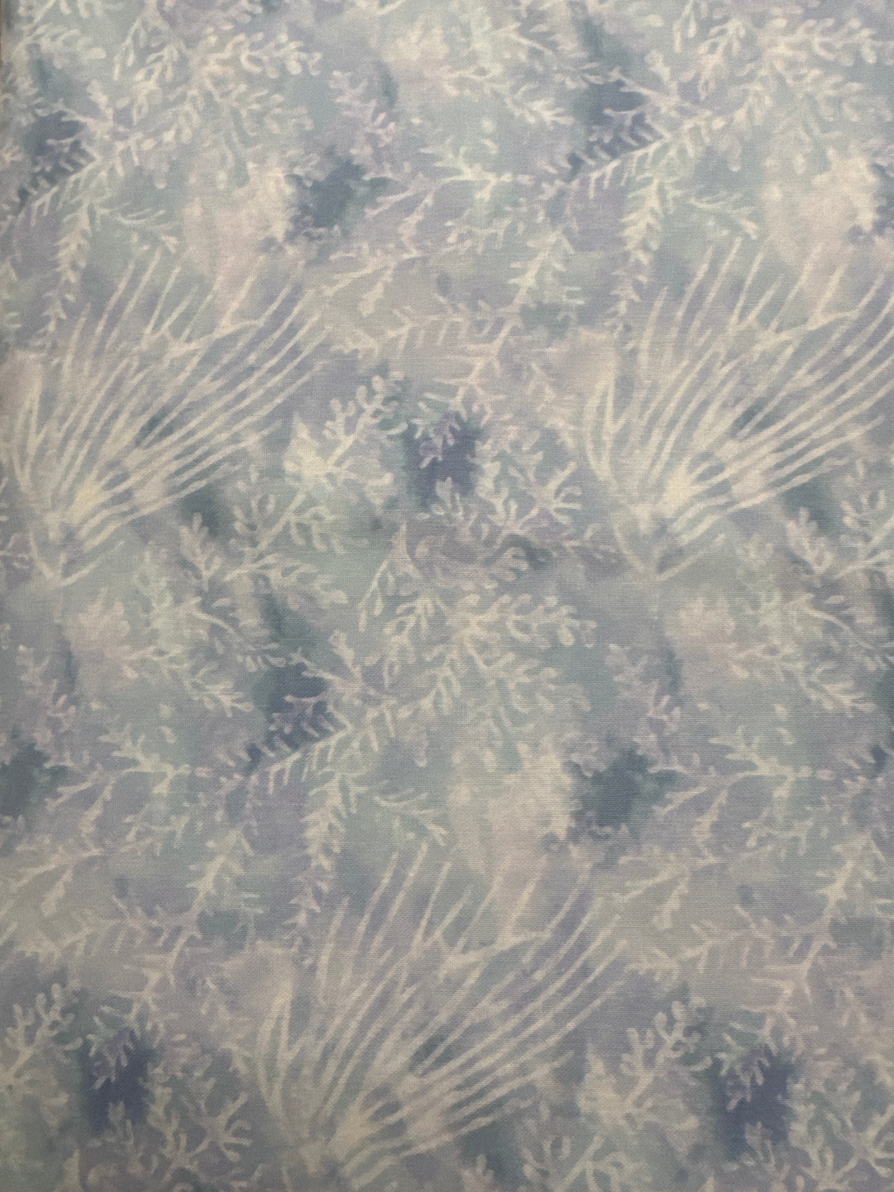 Point of View Branches light blue blender quilting fabric by Studio E
