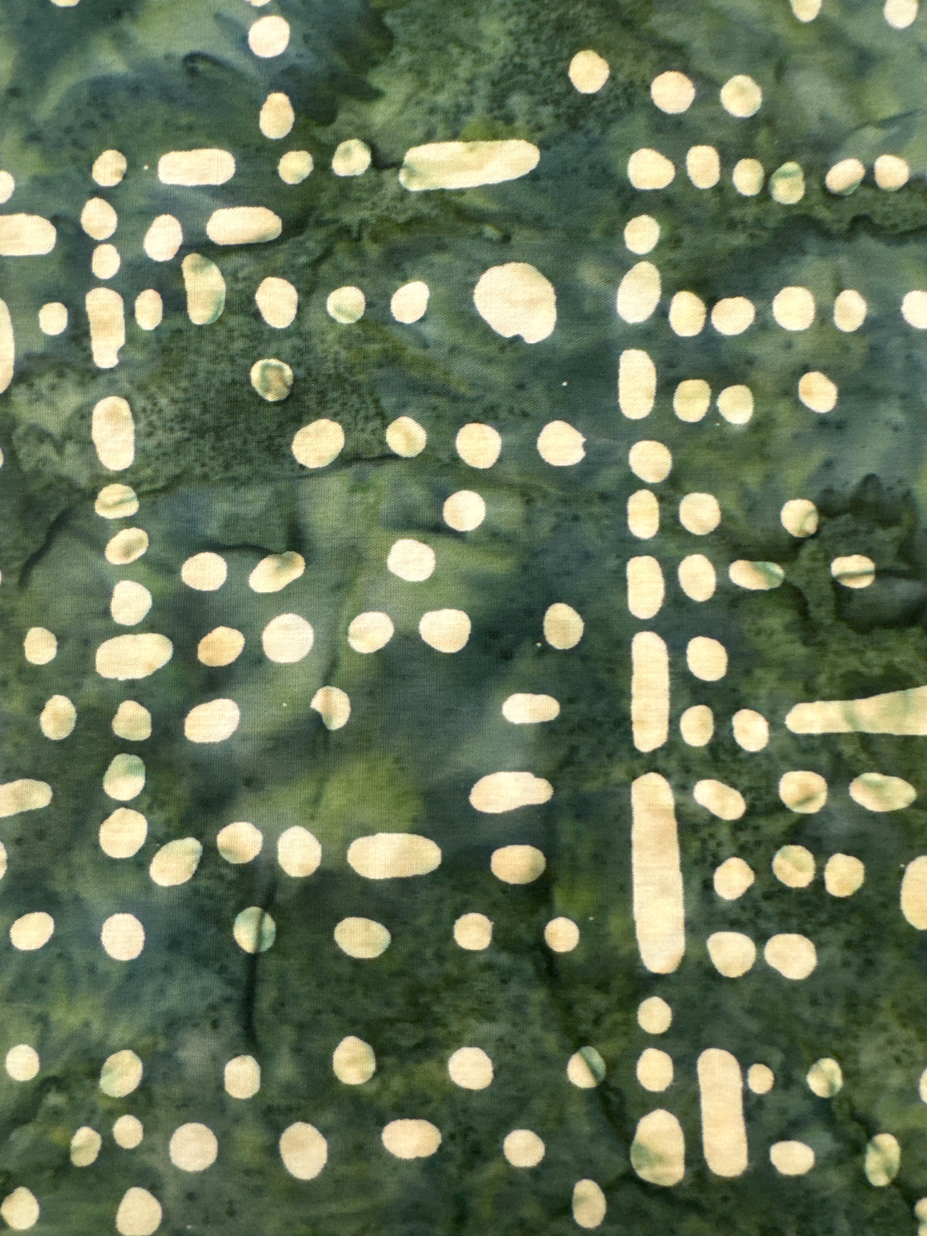 Expressions Warm Rain Forest Green blender quilting fabric by Riley Blake