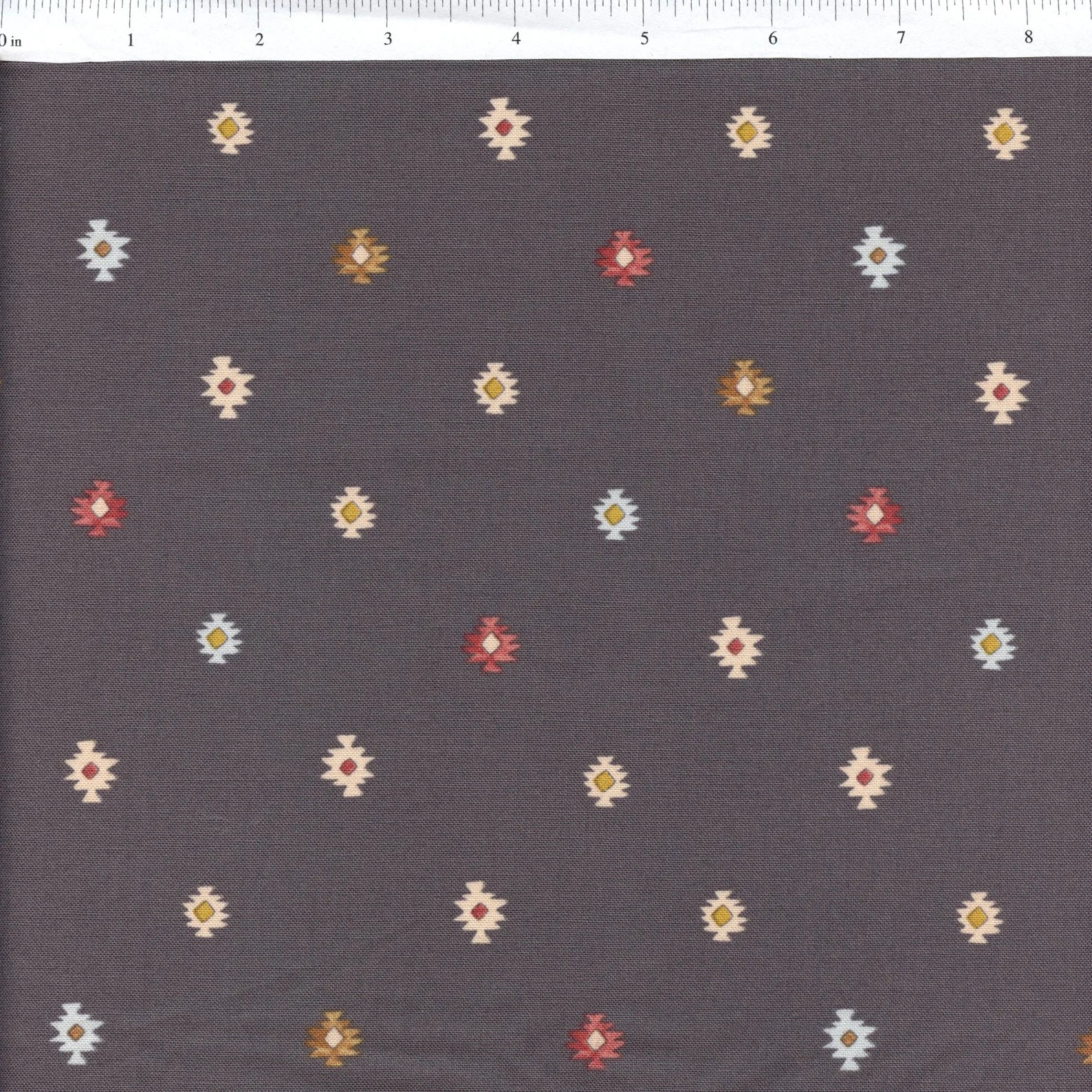 Wild West Gray novelty quilting fabric by Figo