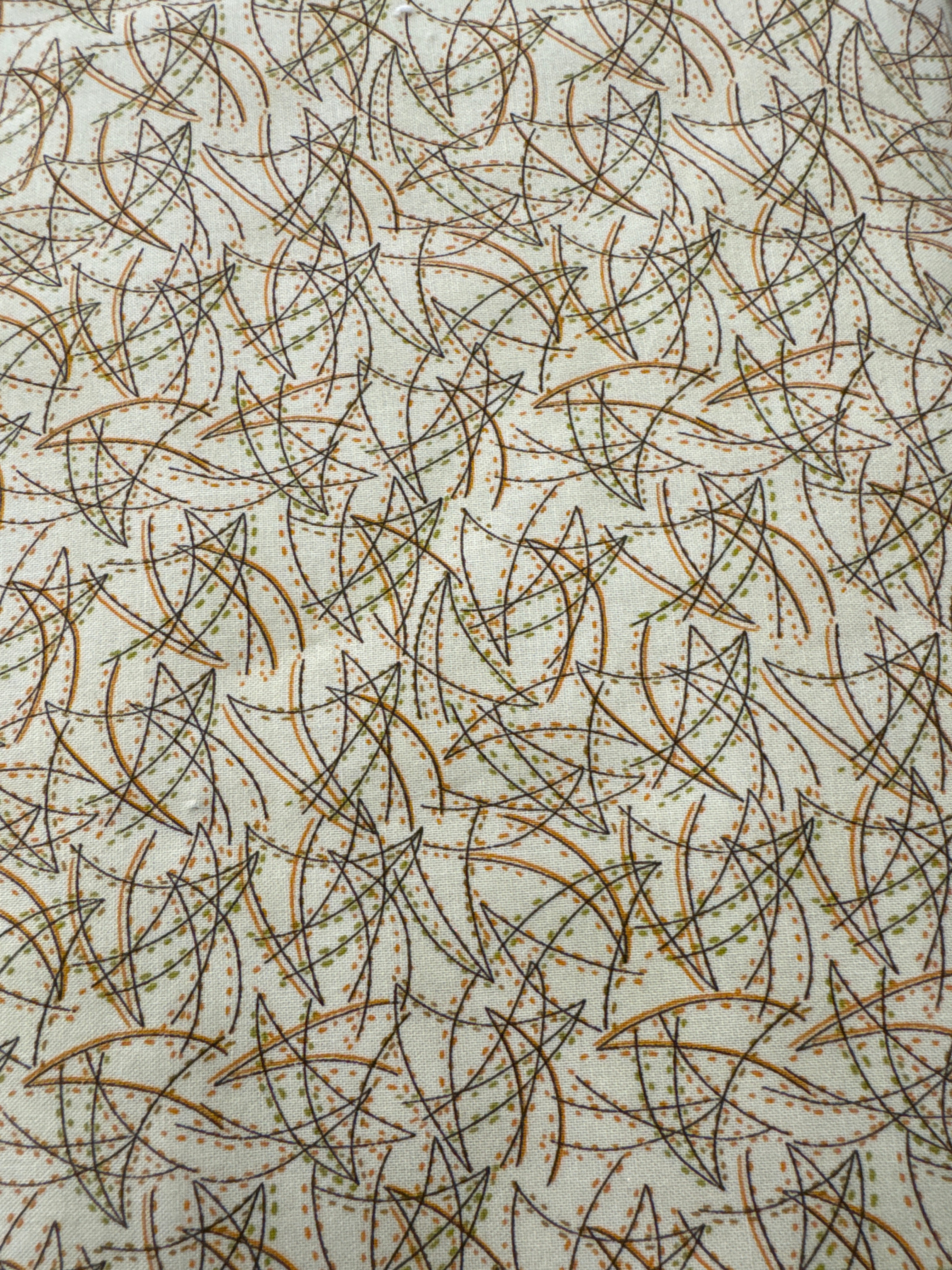 Fillippas Line Almost Stars Tan blender quilting fabric