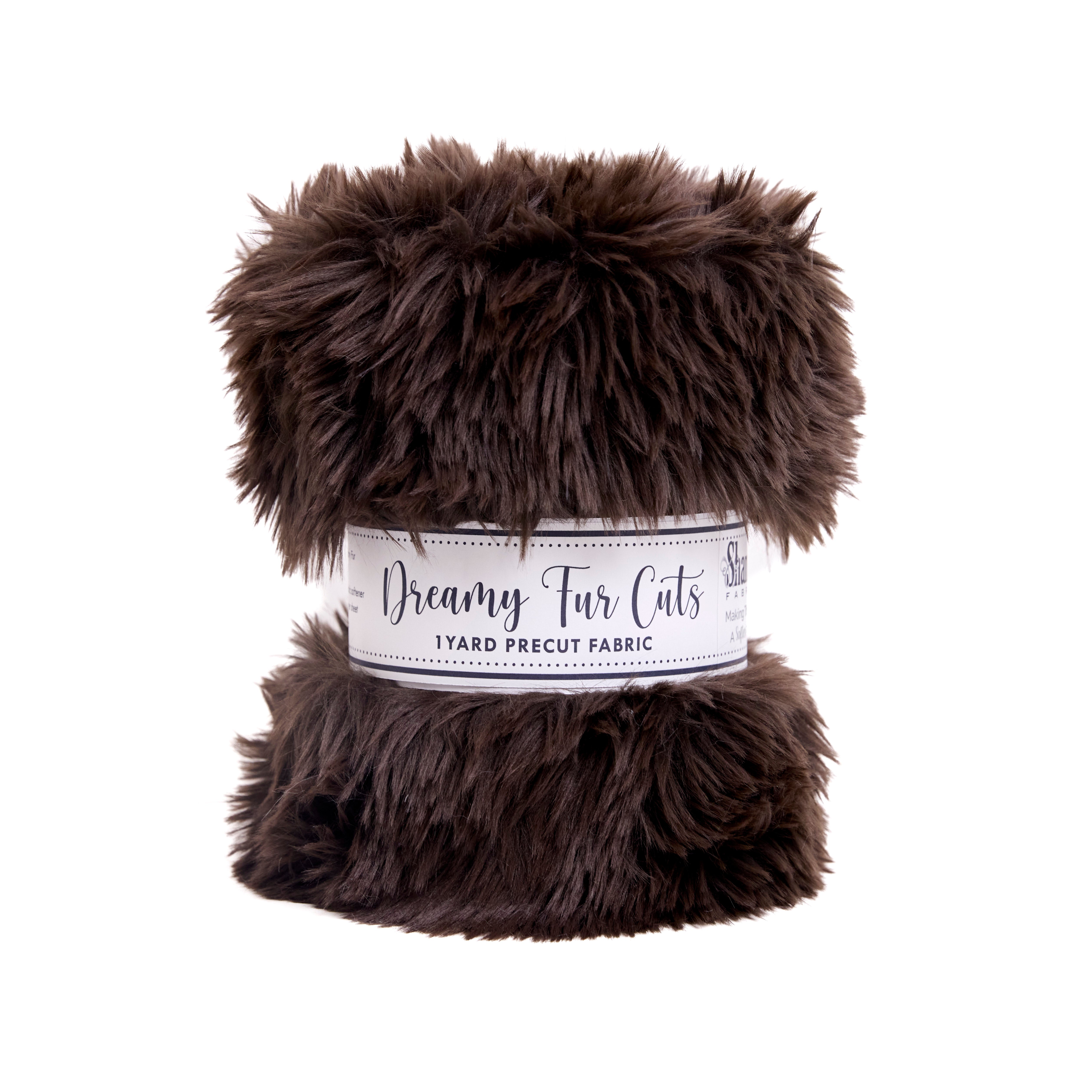 Brown Dreamy Fur 1 Yard Cuts 58/60"