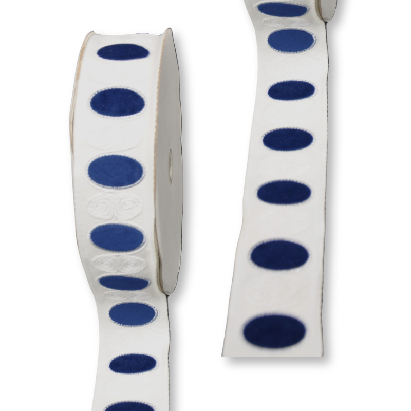 2 1/2-inch Decorative Velvet Trim Tape – 5 Yard Roll | Style BR-7596