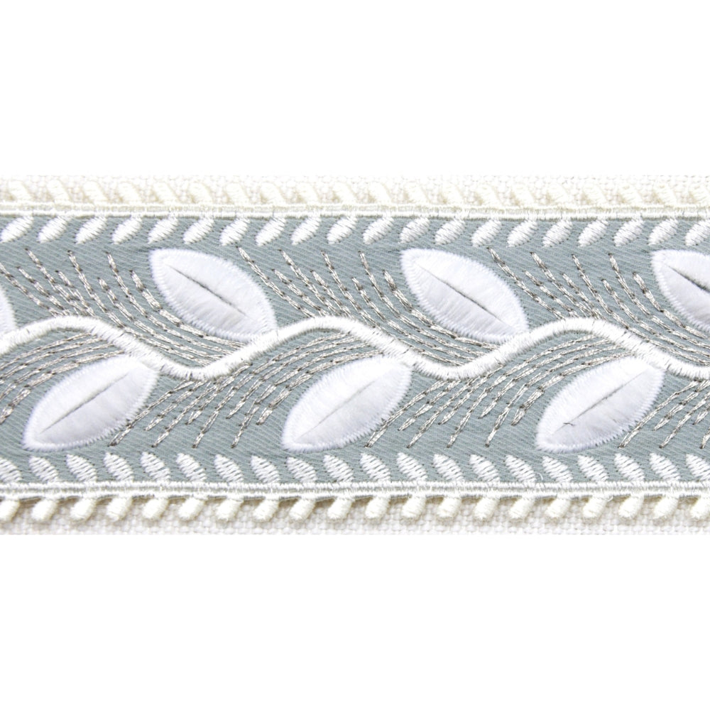 2 1/4-inch Decorative Embroidered Woven Trim Tape – 5 Yard Roll | Style BR-7564