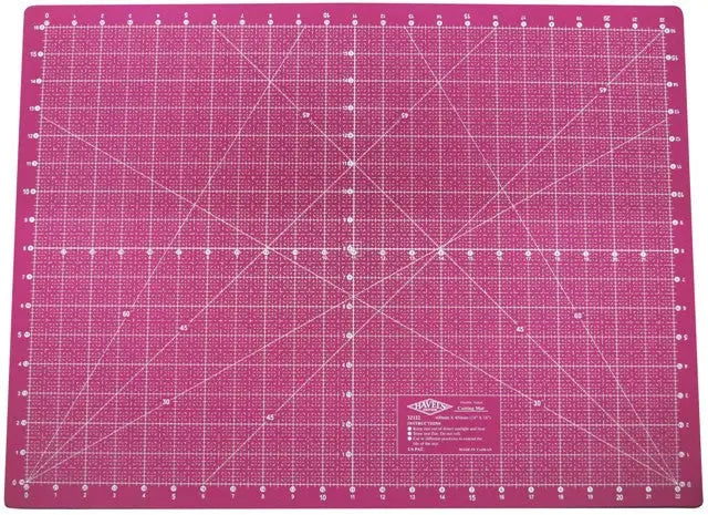 2 Sided Self Healing Cutting Mat 22 x 16 - Linda's Electric Quilters