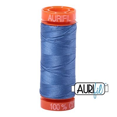 Aurifil 1128 50wt cotton quilting thread 200m spool