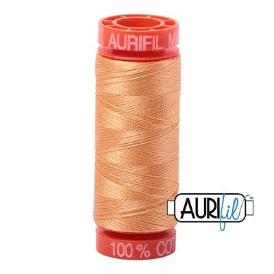 Aurifil 2214 50wt cotton quilting thread 200m spool