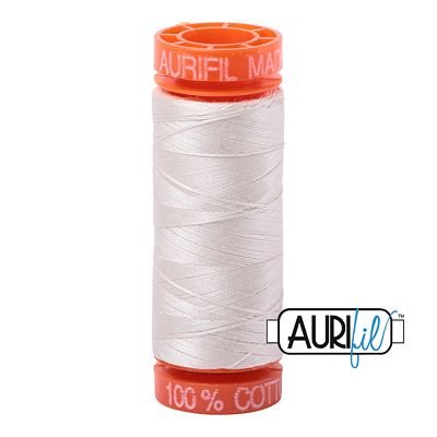 Aurifil 2311 50wt cotton quilting thread 200m spool