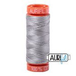 Aurifil 4670 Silver Fox variegated 50wt cotton quilting thread 200m spool