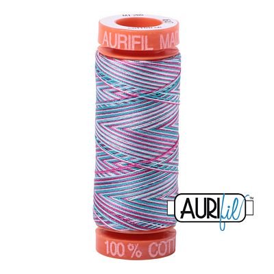 Aurifil 4647 50wt cotton quilting thread 200m spool