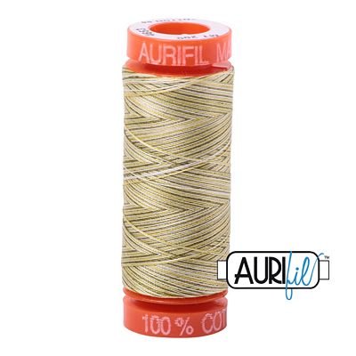 Aurifil 4653 50wt cotton quilting thread 200m spool
