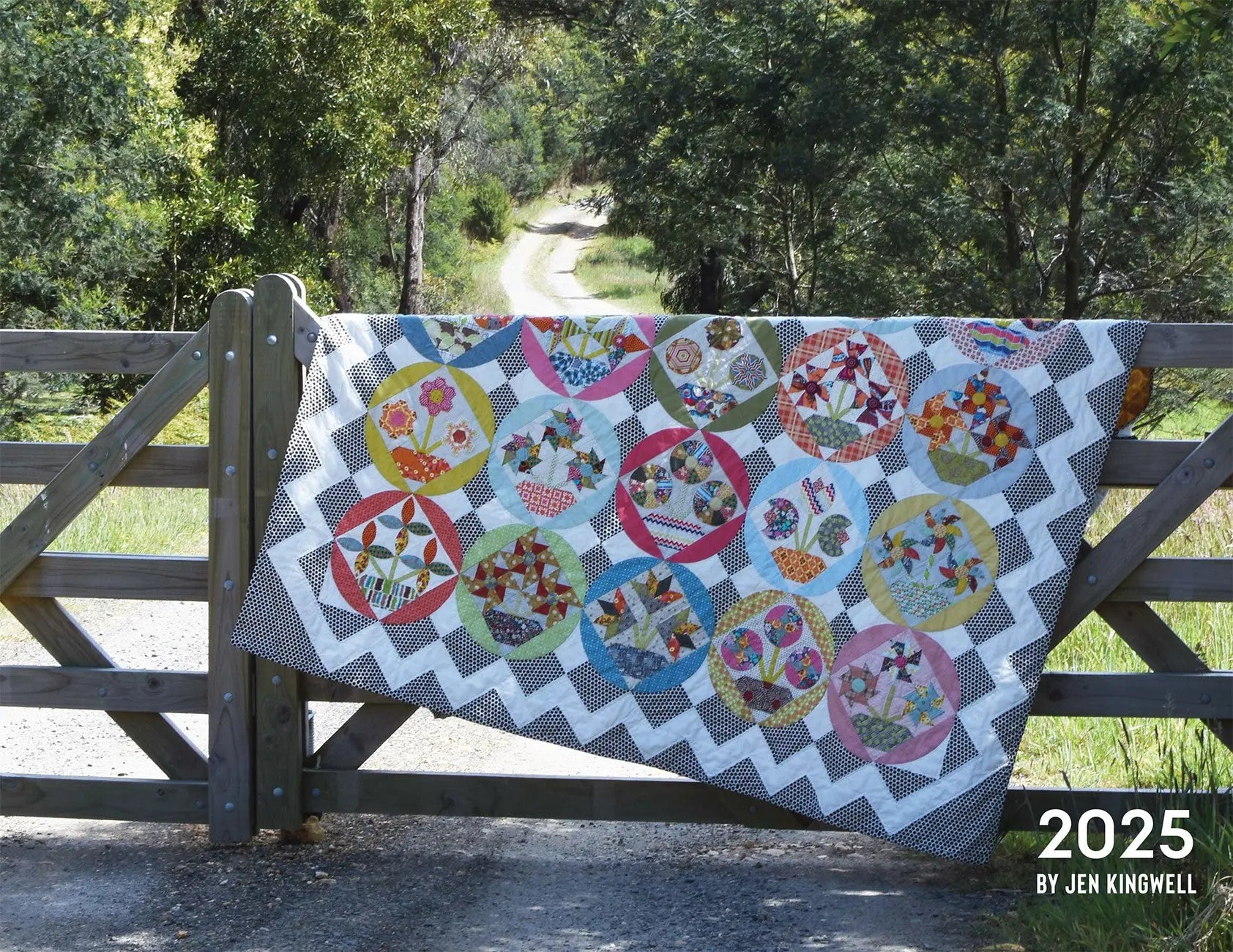 2025 Jen Kingwell Calendar - Linda's Electric Quilters