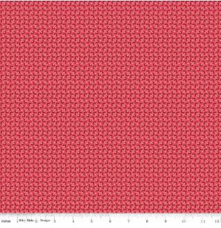 Berry and Sage Flower Bed Tea Rose floral quilting fabric by Riley Blake