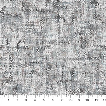 Northcott Fusion blender quilting cotton fabric in Smoke gray