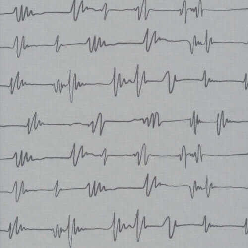 High Gear - Wavelengths - Gray 44" / 45" Fabric Per Yard