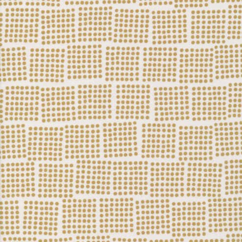 Imprint - Domino - Gold 44" / 45" Fabric Per Yard