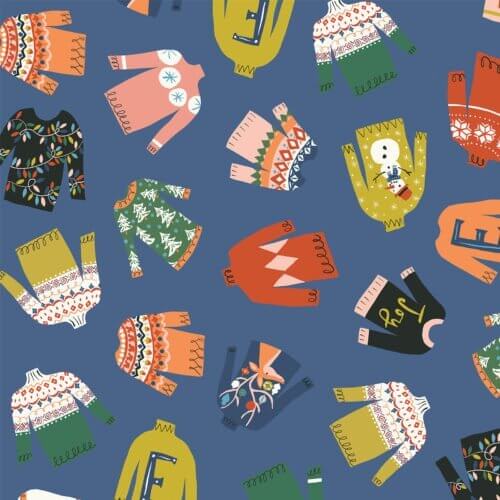 Tinsel Time - Festive Knitwear 44" / 45" Fabric Per Yard