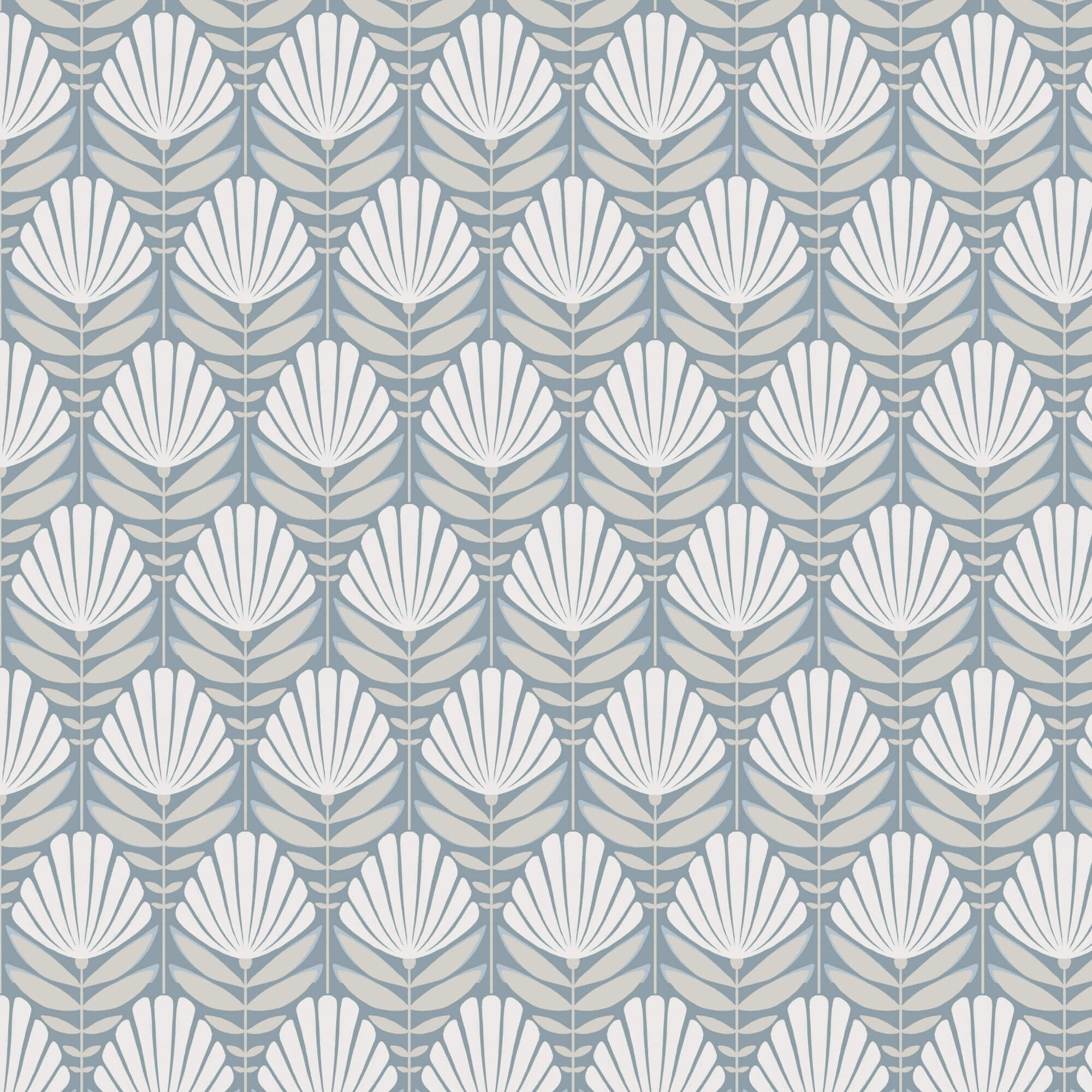 Coastal Calm - Hillary 44" / 45" Fabric Per Yard
